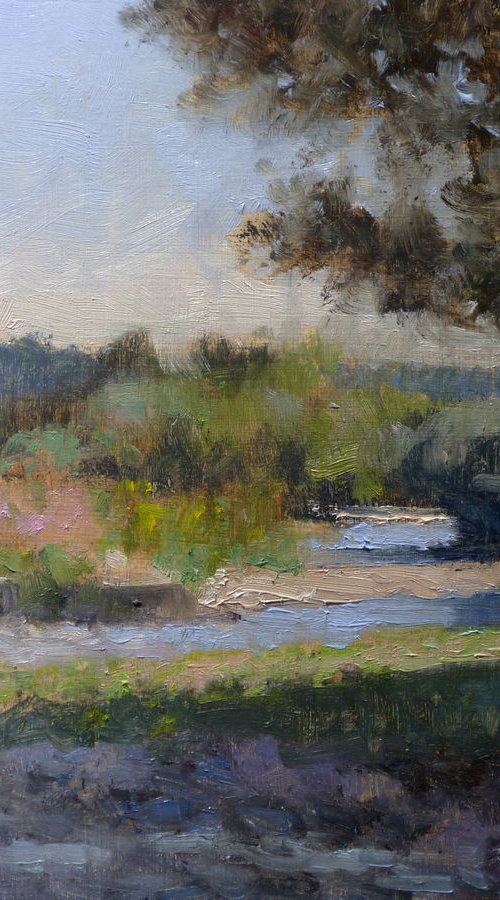 "Le Lez" small river in Drôme provençale by Pascal Giroud
