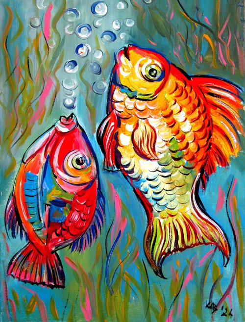Fishes by Kovács Anna Brigitta