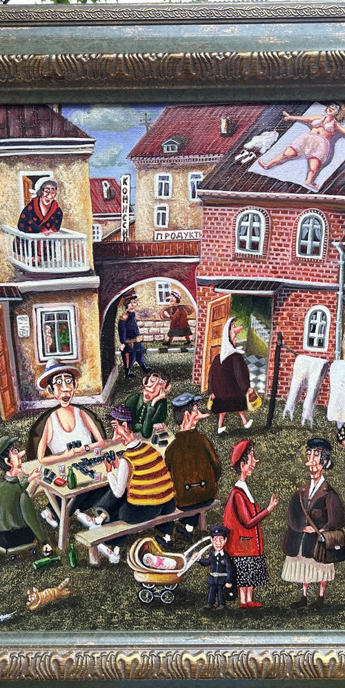 The youth of my harsh days by Dmitry Melenty