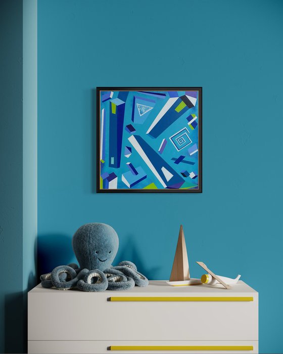 Blue Doorways