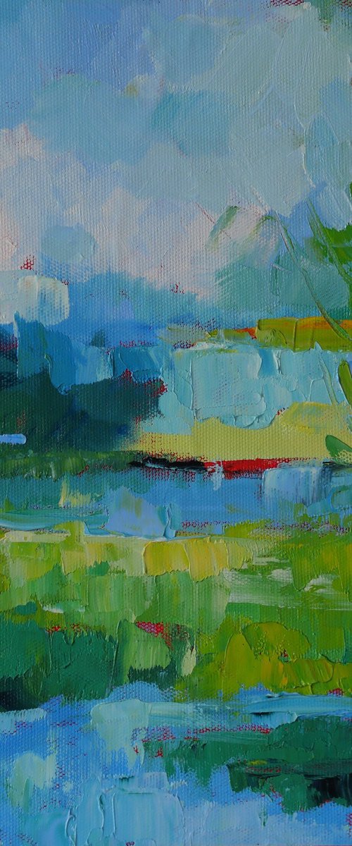 Water meadow by Alfia Koral