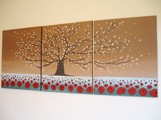 Blossom Hill floral flower artwork painting