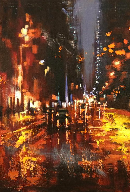 Night Bus by Chin H Shin