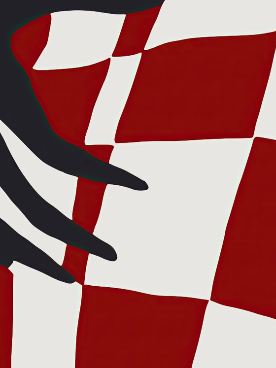 Composed 4 - Red (Limited edition print)