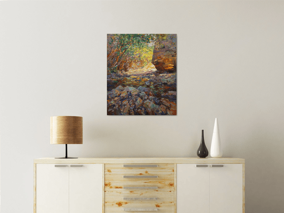 Light Through Avakas Gorge