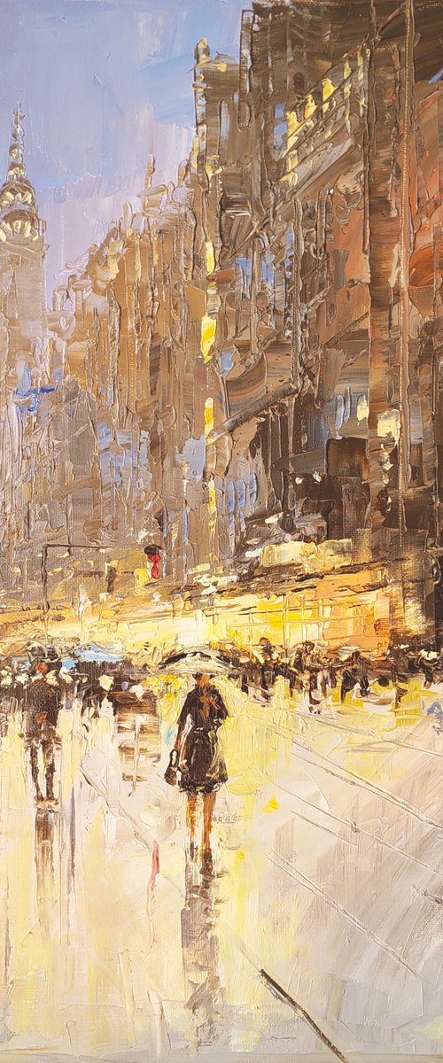 CITY LIGHTS #141. by Irina Alexandrina