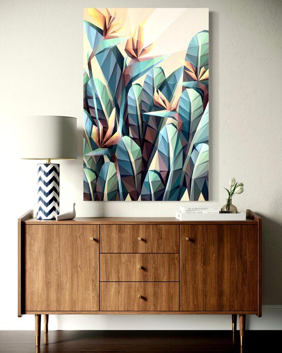 STRELIZIA TROPICAL LANDSCAPE
