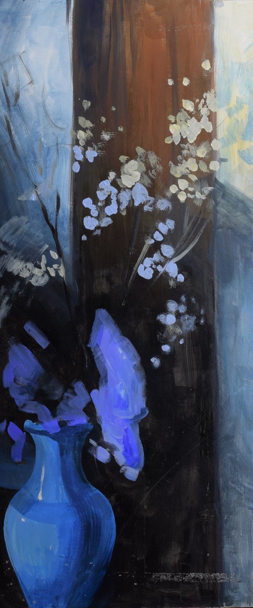 Flowers in Fog by Hannah Barlag