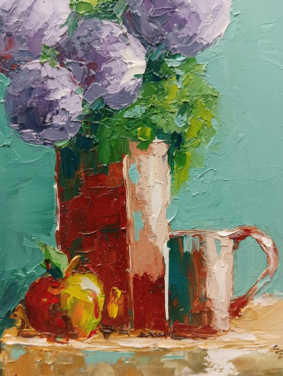 Modern still life painting