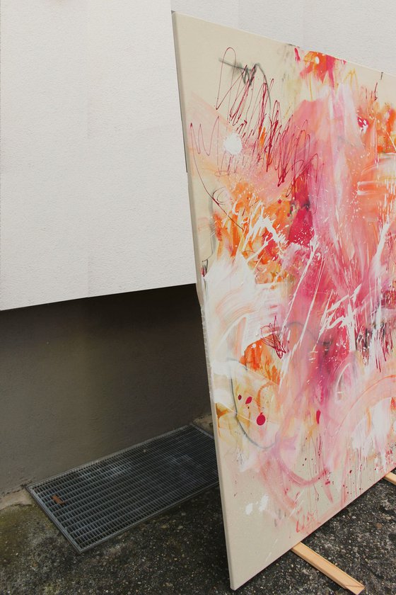 CRIMSON SCRIBBLES (PROCESS OVER PLAN)