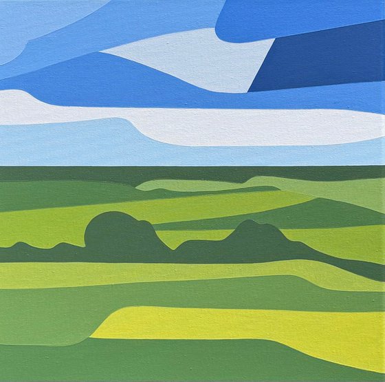 Over The Fields No.2