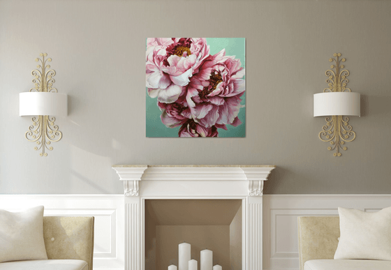 Pair of peonies