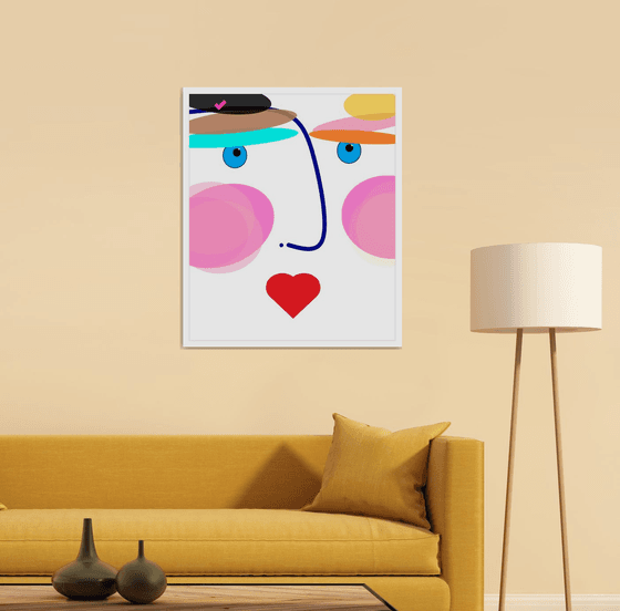 Charming Cloud abstract artmodern