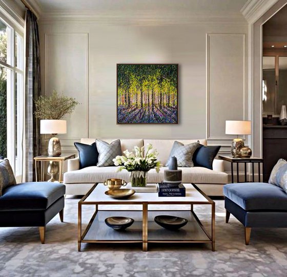 Belgian forest - framed