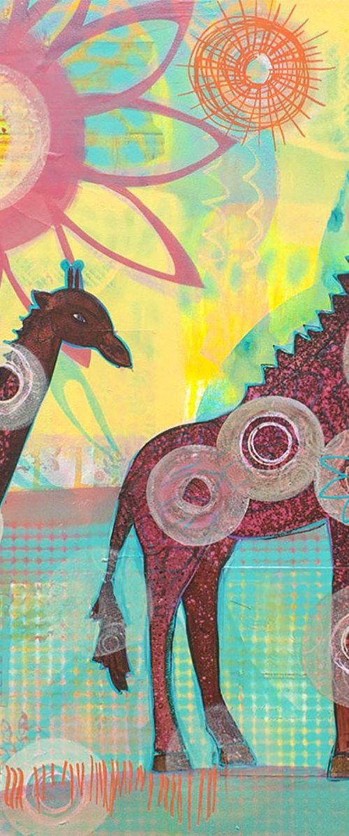 Giraffes by Suzie Cumming