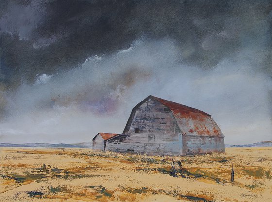 BARN ON THE PRAIRIE