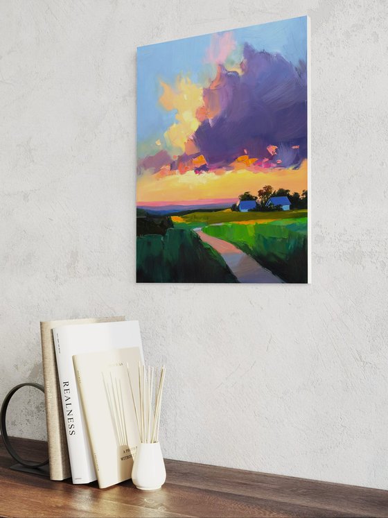 Summer landscape 3