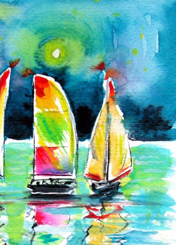 Sailboats collection