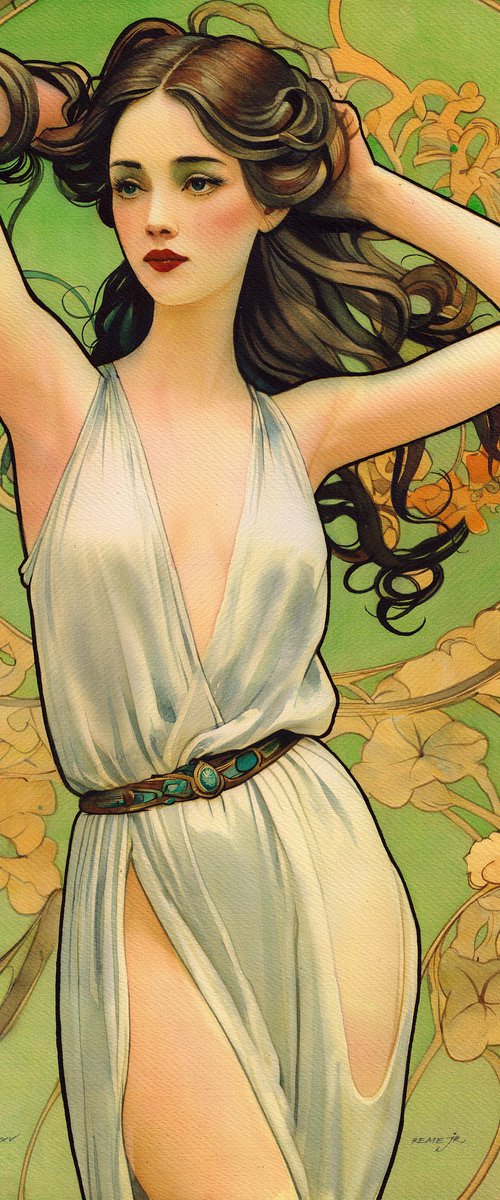 Belle Epoque Girl by REME Jr.