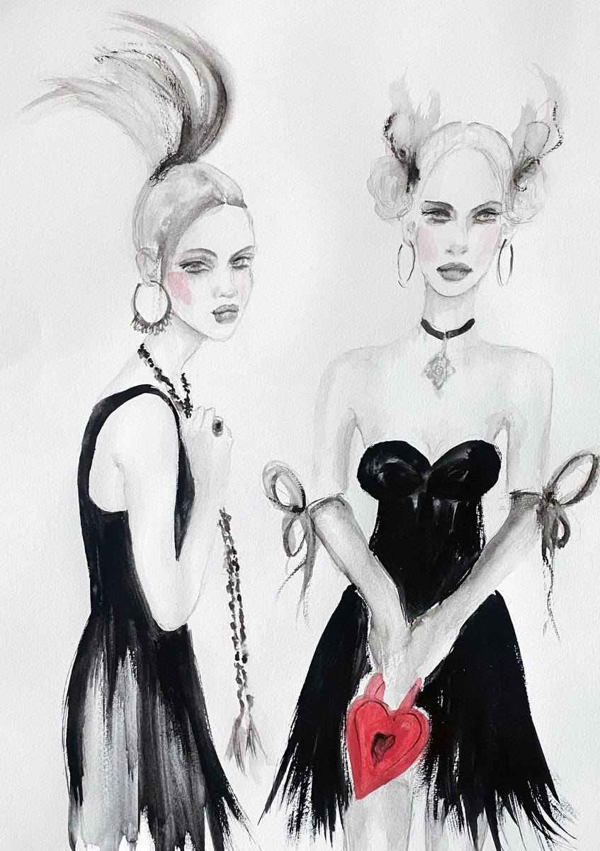 Olivia & Charlotte by Fiona Maclean