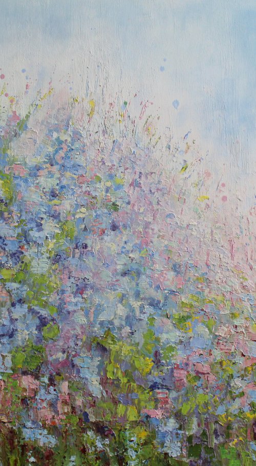Silent Blue Landscape by Therese O'Keeffe