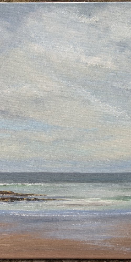 Grey Clouds North Bay by Sarah Louise Armstrong