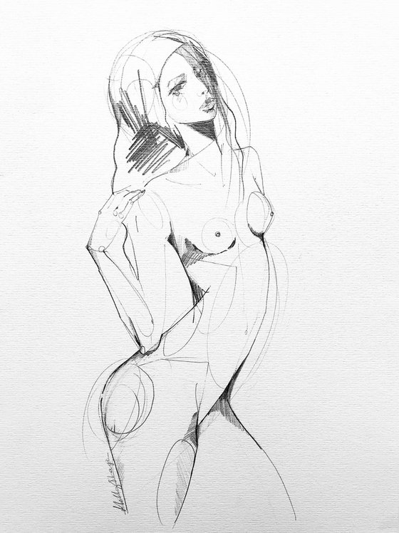 Untitled pencil nude