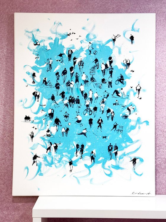 Everyone does their own thing Painting