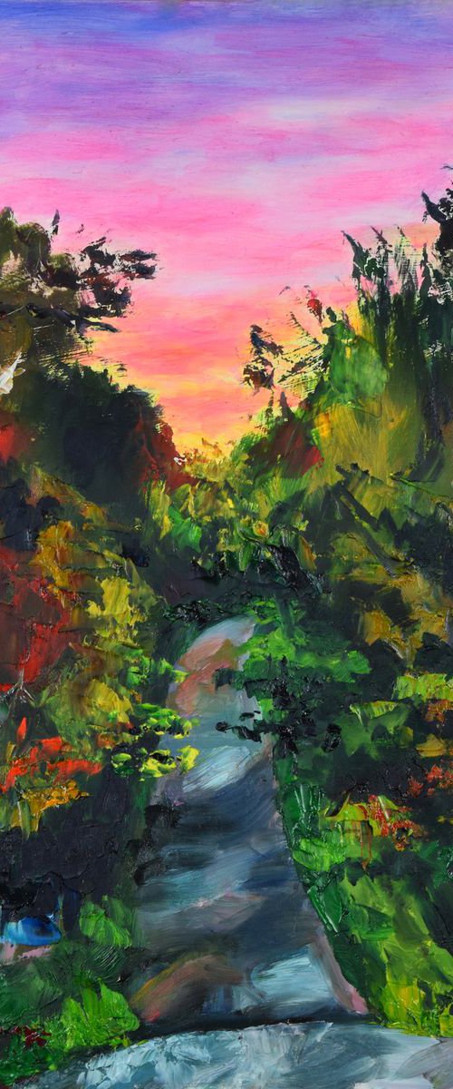Private Road by Christina M Plichta