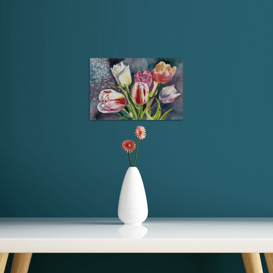 Spring tulips