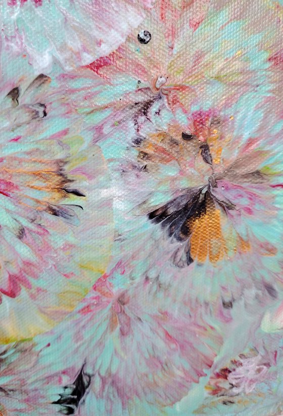 Diptych "Kois' Dance". Original.
