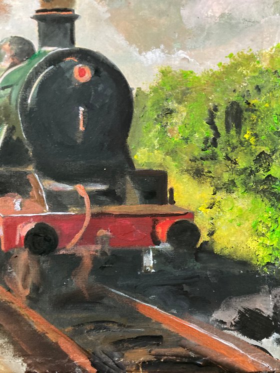 English Steam Train