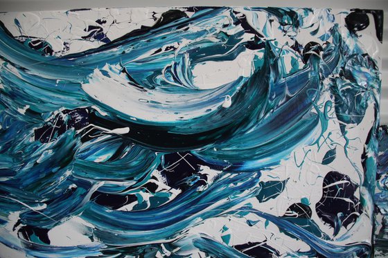 Stormy Seas 2 - Large Seascape