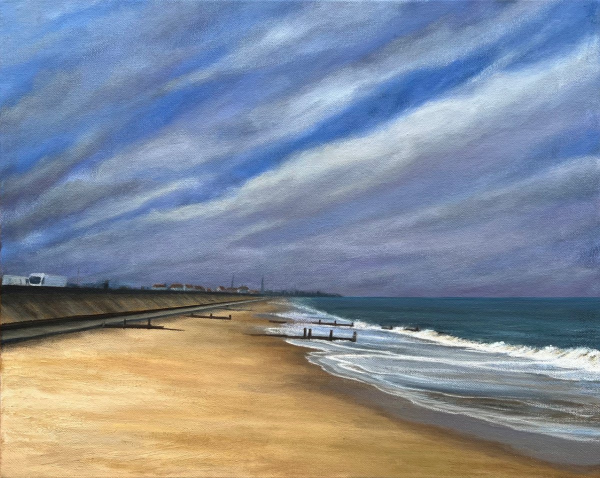 Mundlesey Beach by Ashley Baldwin-Smith