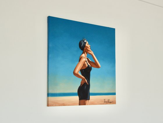 Drying off - in black