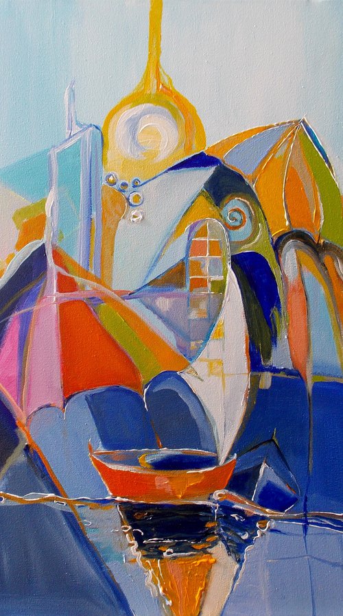 Two boats by Maria Paunova