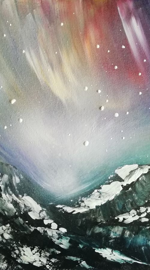 Northen lights by Nataliia Plakhotnyk