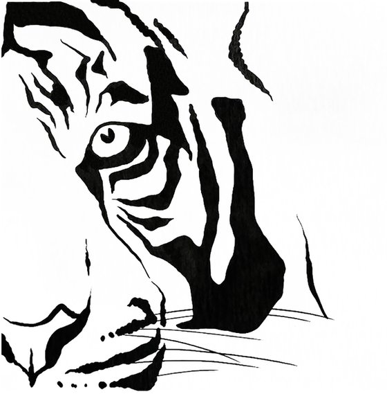 TIGER - MODERN WALL ART