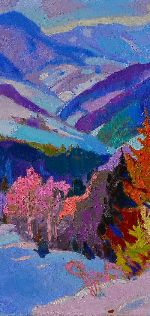 Winter Mizhhirya by Alexander Shandor