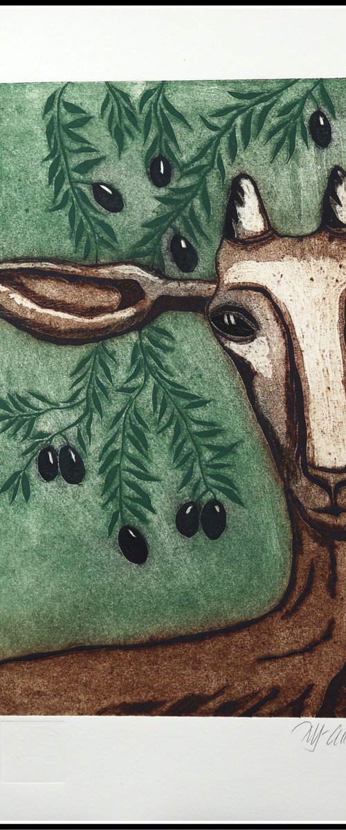 Goat and Black Olives by Mariann Johansen-Ellis