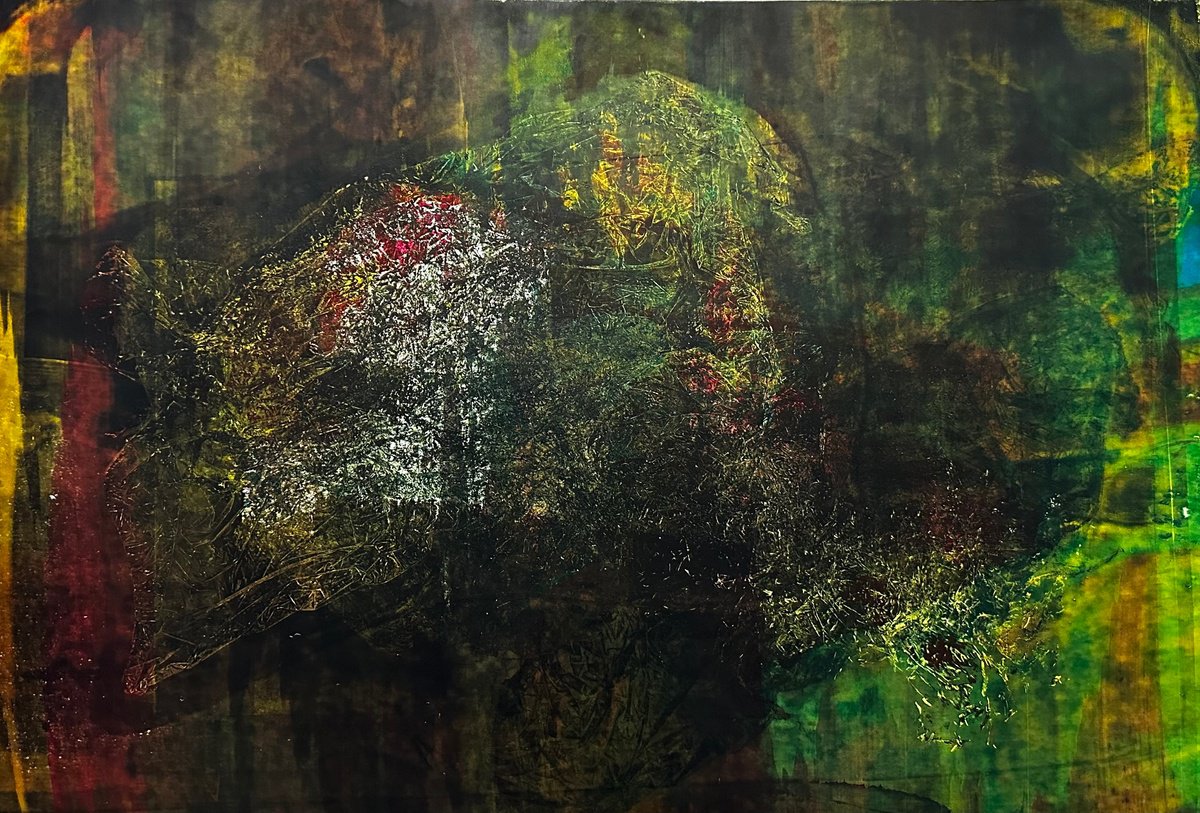 Expressive Limited Edition Print , Corrosion Of Memory By Andrii Kovalenko, 25 X 17, Artwork For Sale On Artfinder