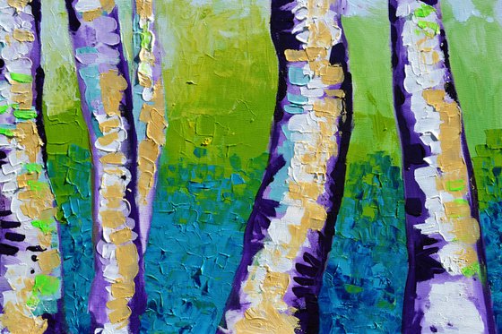 Autumn Magic Birch Forest