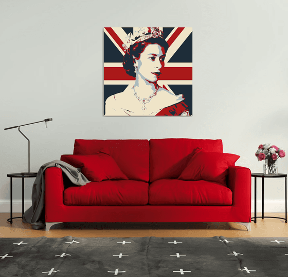 CHENISTORY Acrylic Painting By Numbers Kill Time Decorative Paintings Queen  Elizabeth II Number Painting For Adults DIY Gift Art - AliExpress