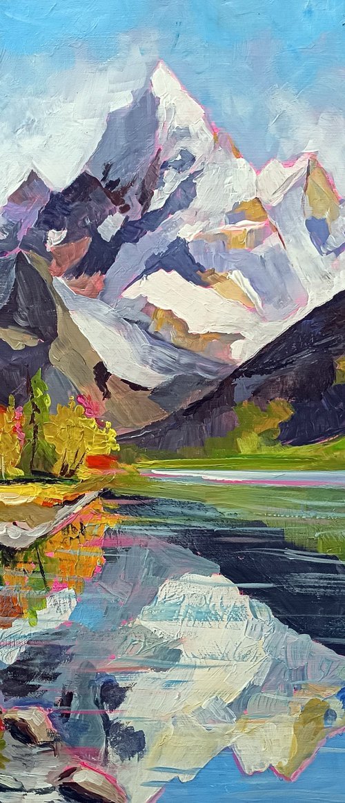 Still Waters, Endless Peaks by Evgenia Smirnova