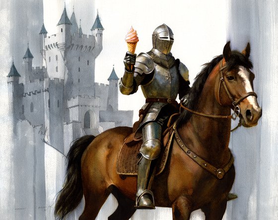 Ice cream knight