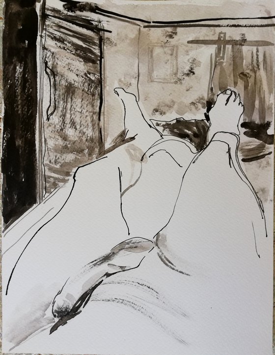 Reclining Male Nude