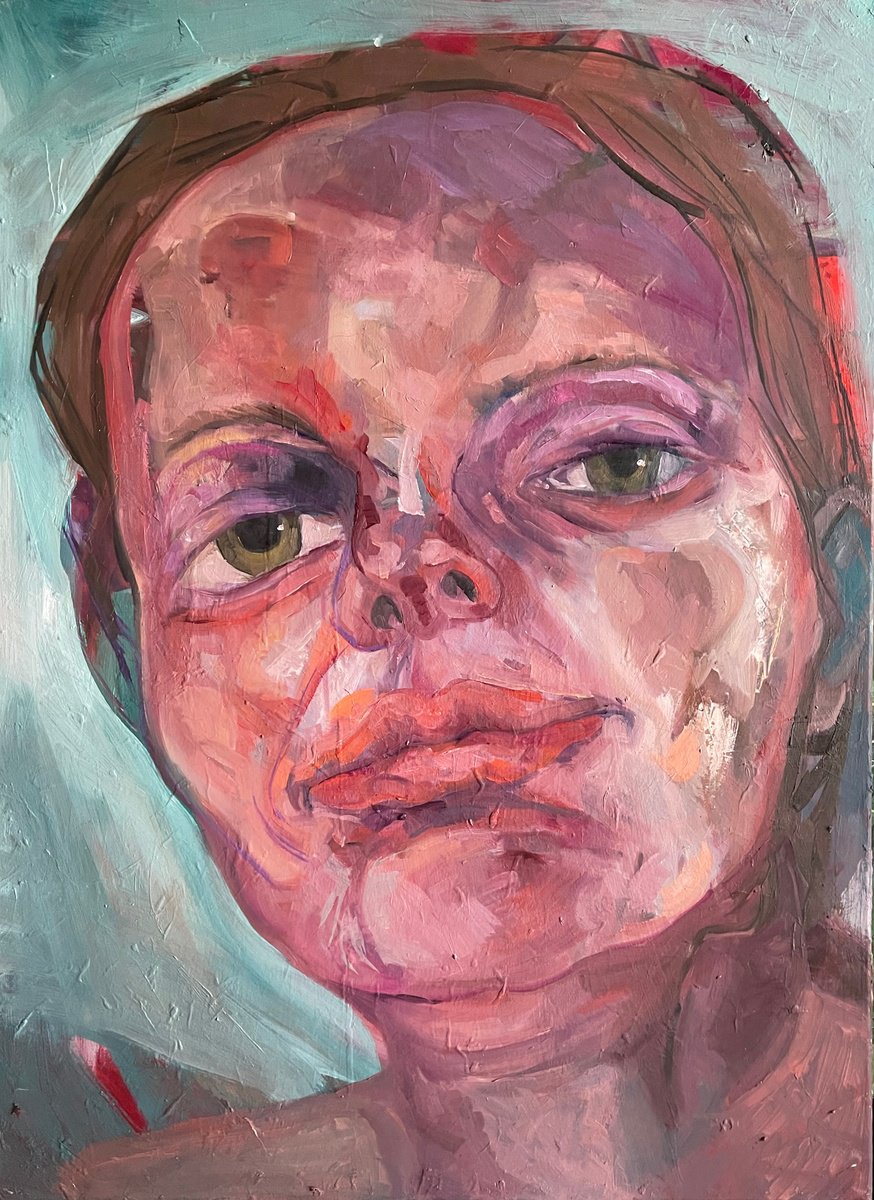 Yvonne By Ulli Schmitt, 24 X 31, Artwork For Sale On Artfinder