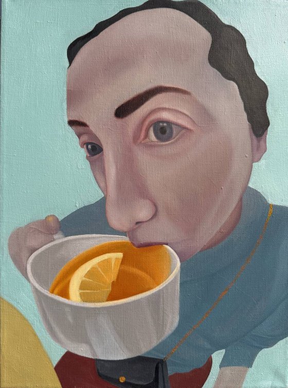 Tea with lemon