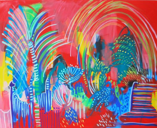 Red Tropics by Aasiri Wickremage