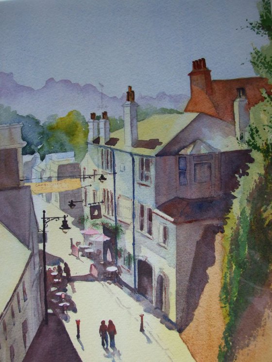 Reigate, Surrey from the Tunnel